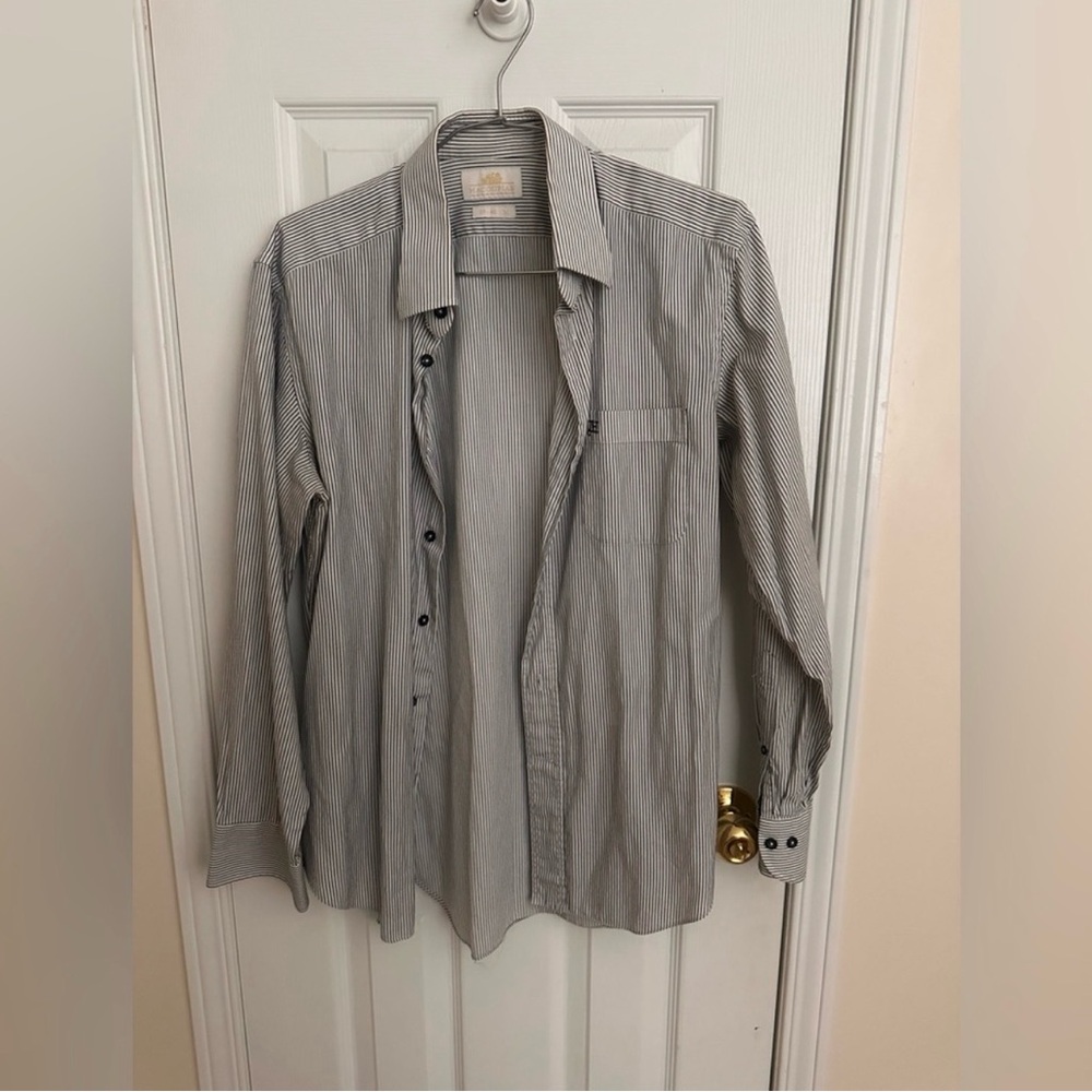 ♥️Striped Button-Up Shirt